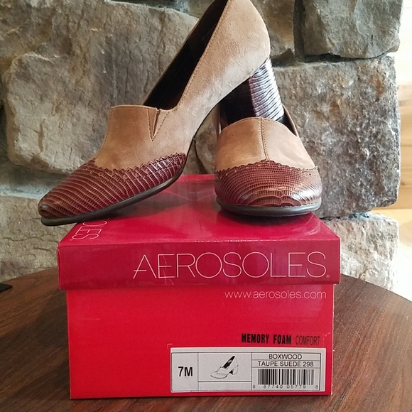 Aerosoles block heel shoes - Picture 1 of 7